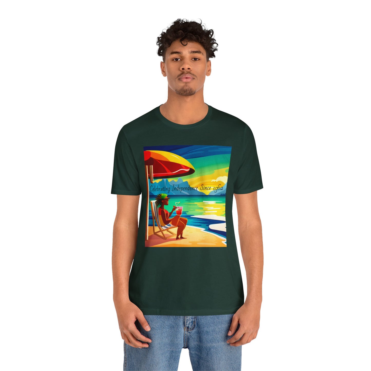 Affordable Jamaican 1962 Unisex Tee by M2k Trends