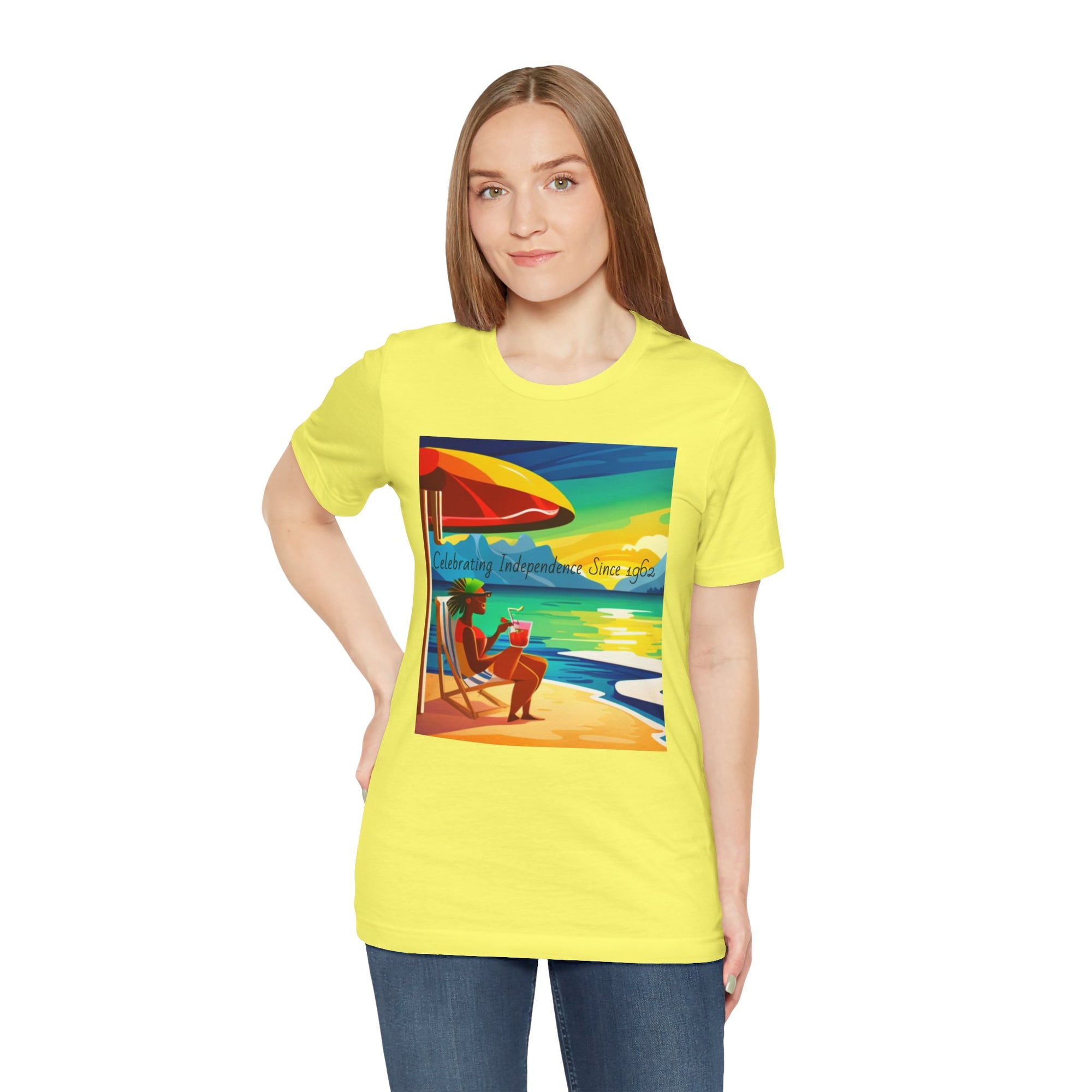 1962 Camiseta de manga corta unisex Jersey