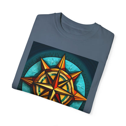 Calypso Compass Unisex Garment-Dyed T-shirt