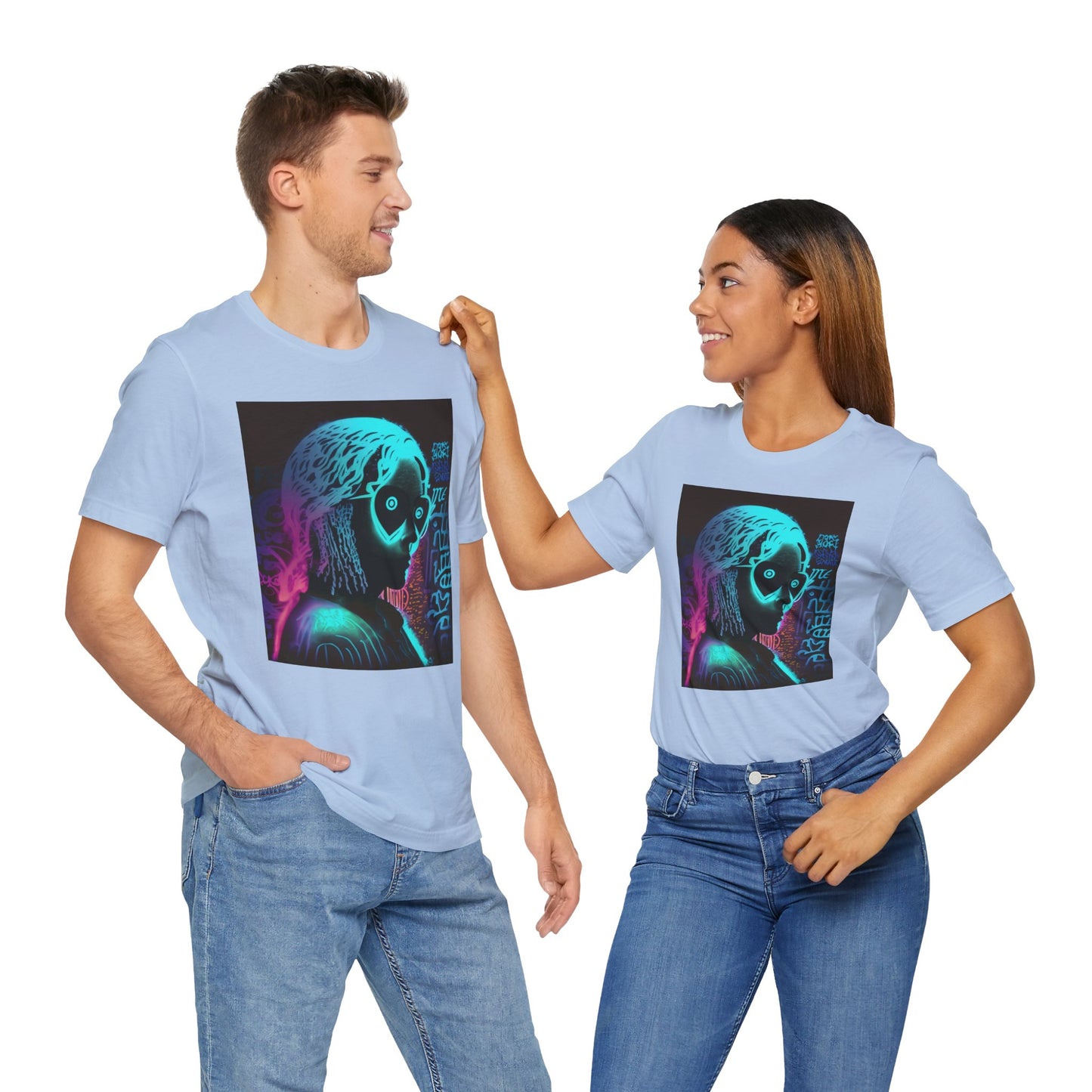 Unisex Jersey Glow-in-the-Dark Short Sleeve Tee