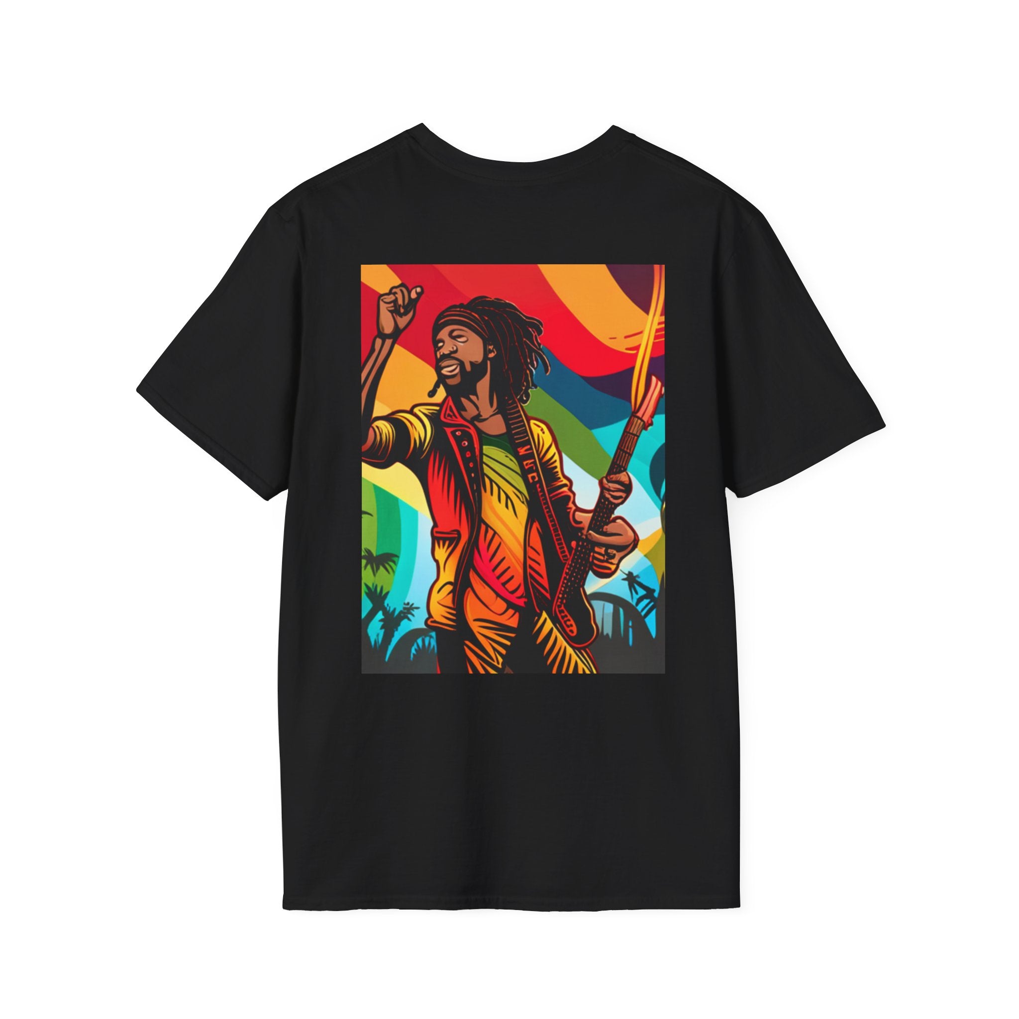 Wah Yuh mirando la camiseta unisex Softstyle