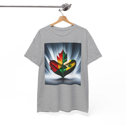 ¡Representa tu herencia con comodidad! 🇯🇲 Camiseta unisex de algodón pesado