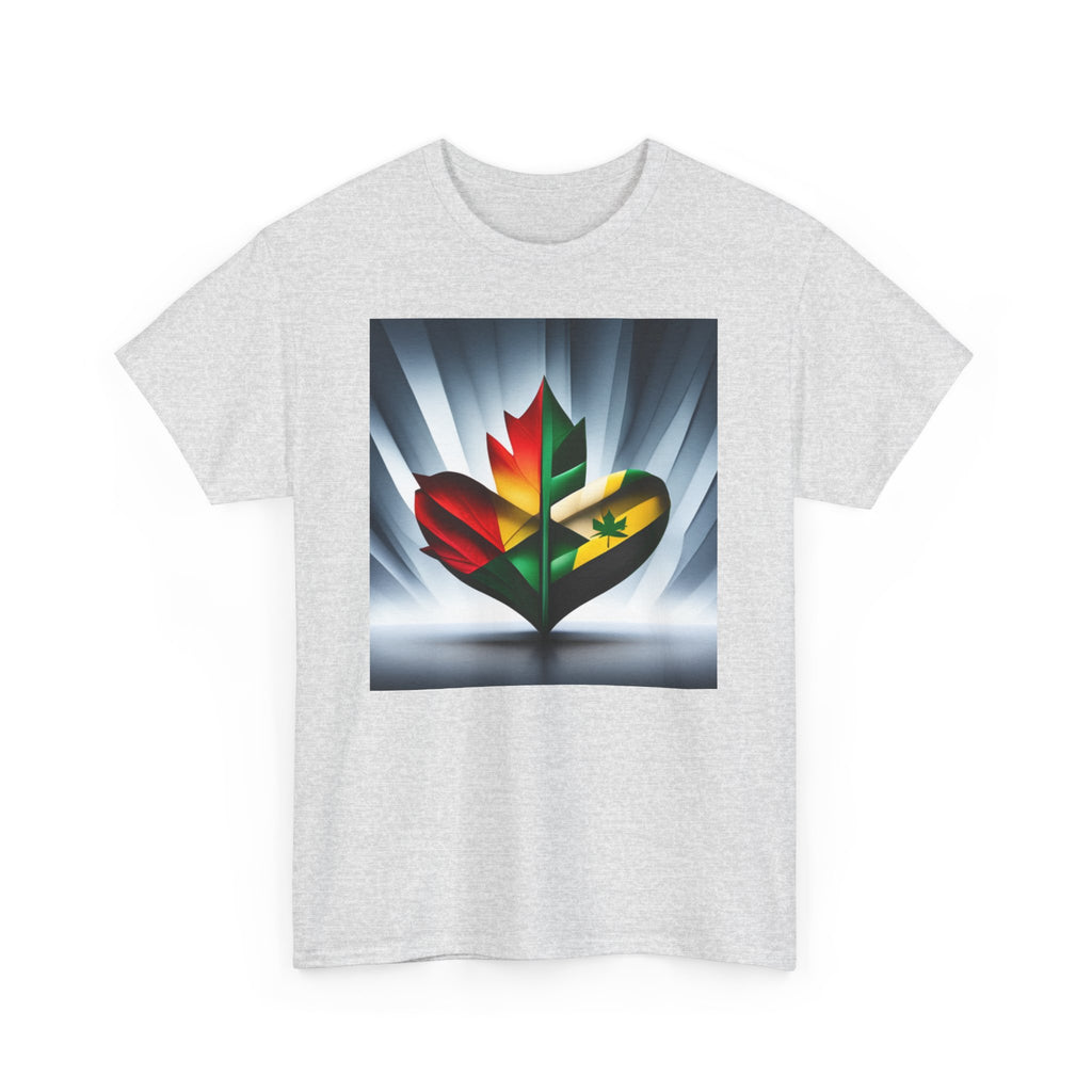 ¡Representa tu herencia con comodidad! 🇯🇲 Camiseta unisex de algodón pesado