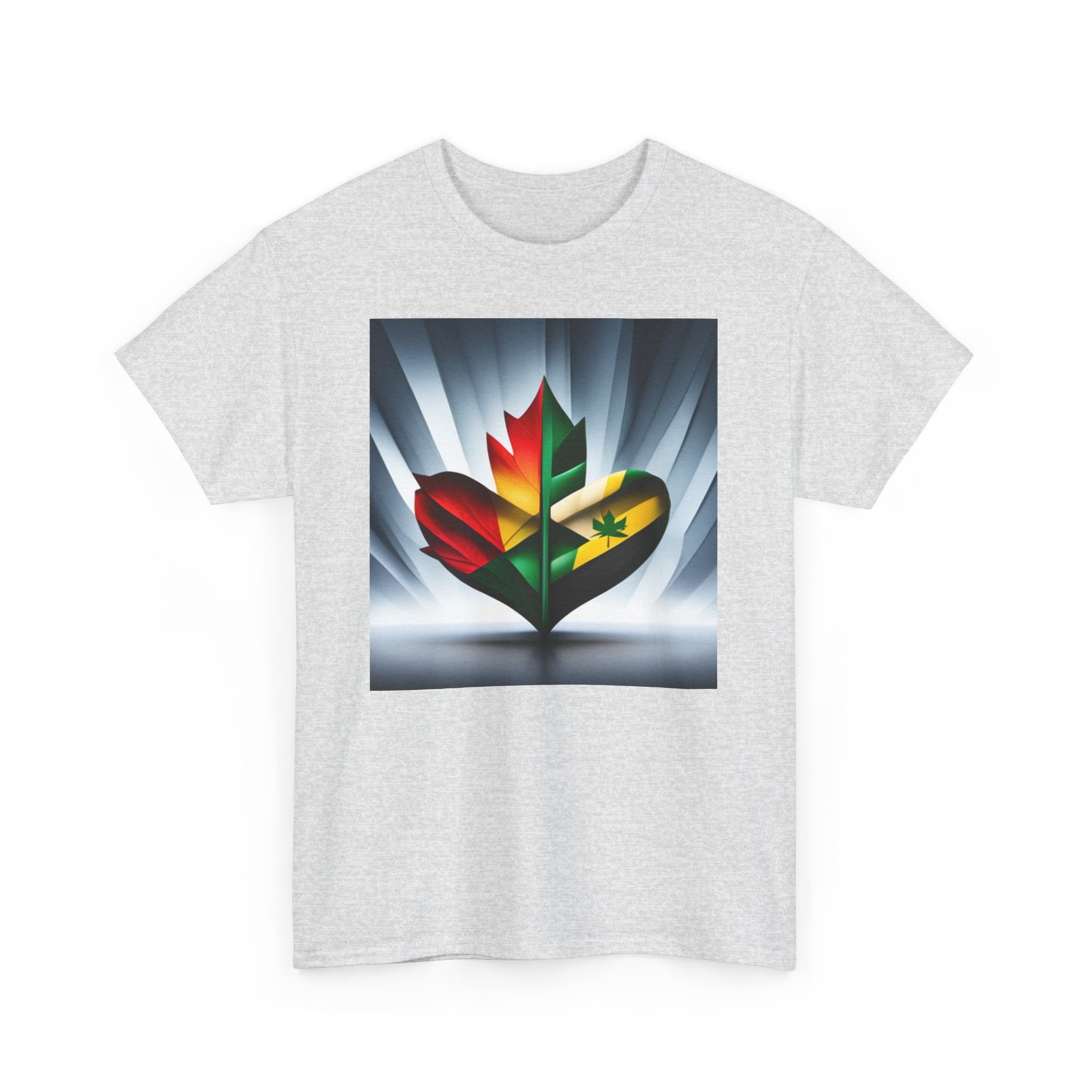 ¡Representa tu herencia con comodidad! 🇯🇲 Camiseta unisex de algodón pesado