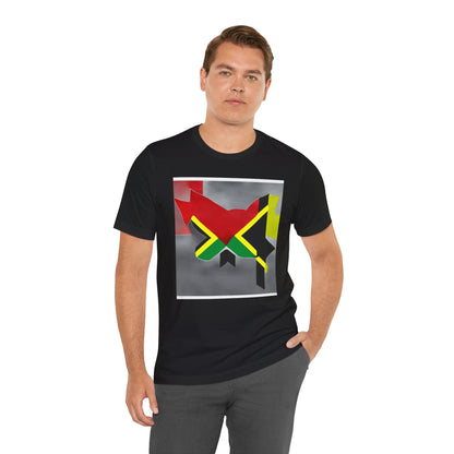 Camiseta de manga corta unisex Jersey para jamaicanos-canadienses