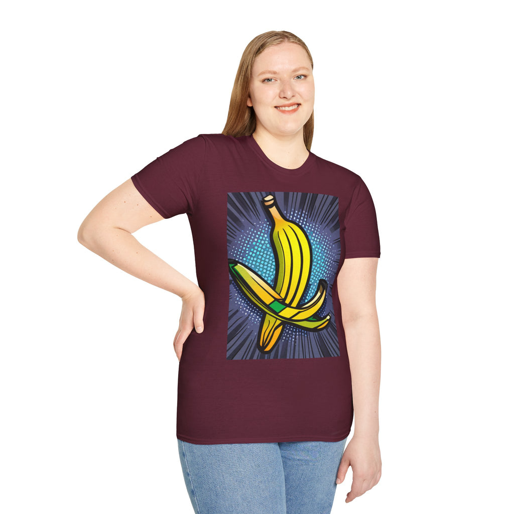 Camiseta unisex Softstyle de piel de plátano