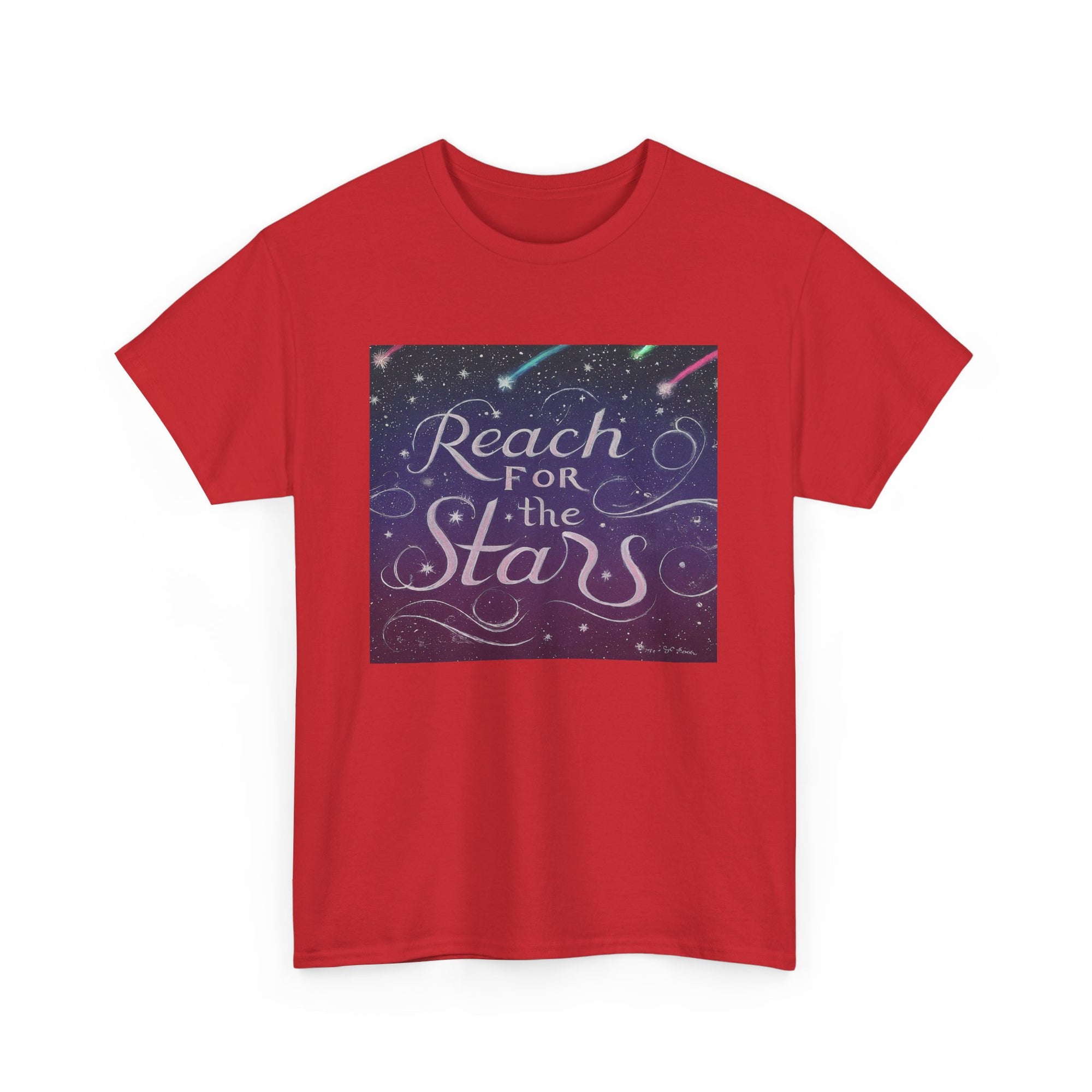 Unisex Heavy Cotton  reach for the star Tee