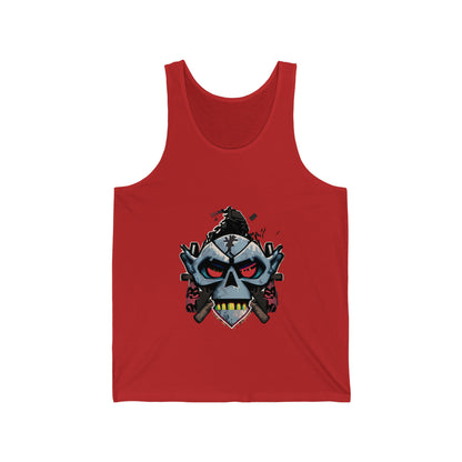 Unisex Jersey Tank: Lag Monster Design