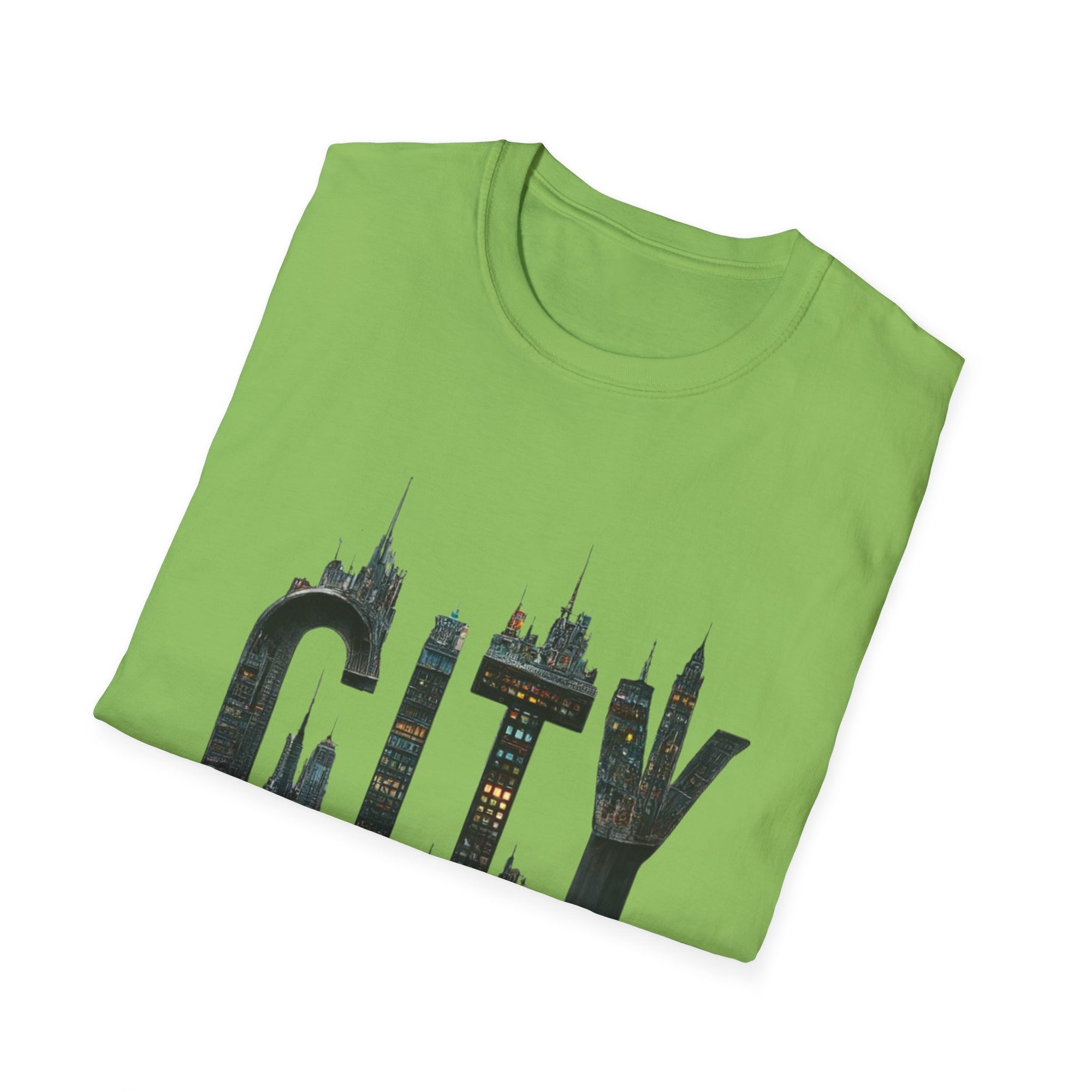 Unisex Softstyle  city tee shirt
