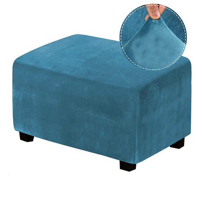 Stretch Sofa Foot Cover Includes Stool Cover