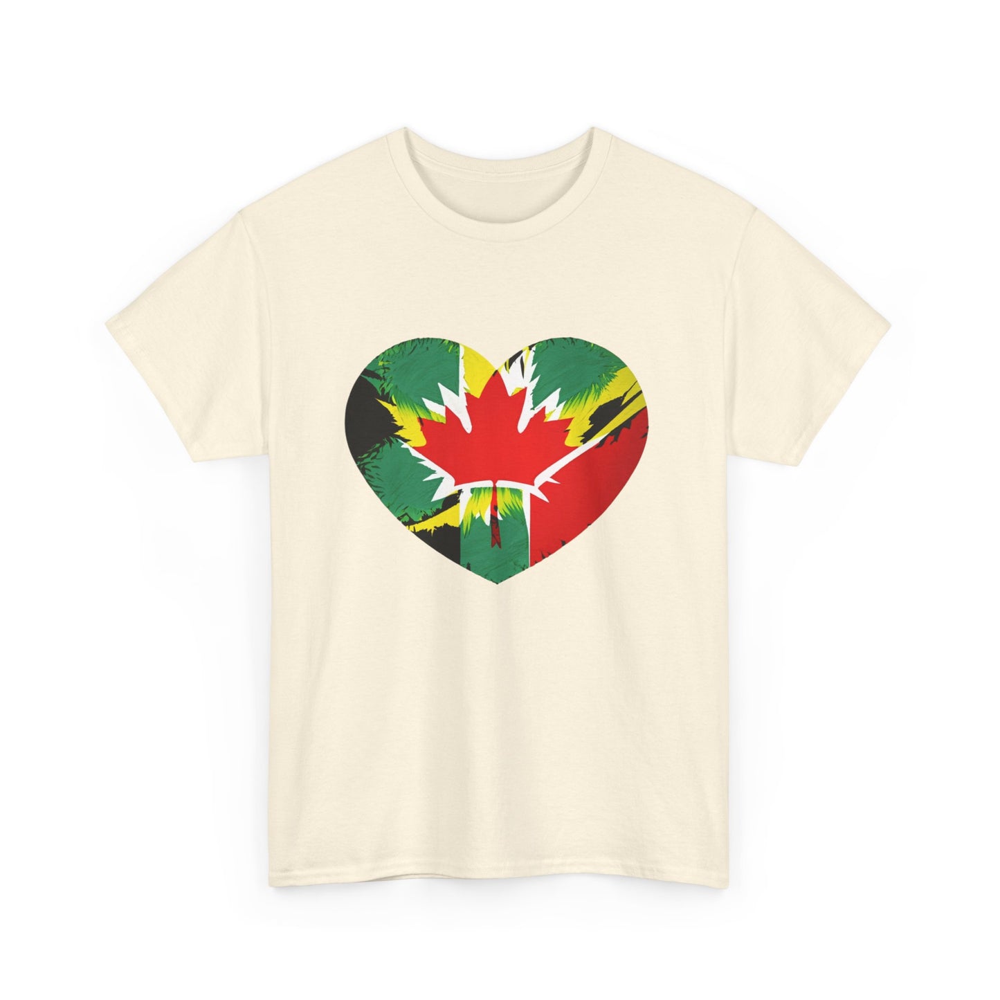 Jamaican-Canadian pride: Unisex Heavy Cotton Tee