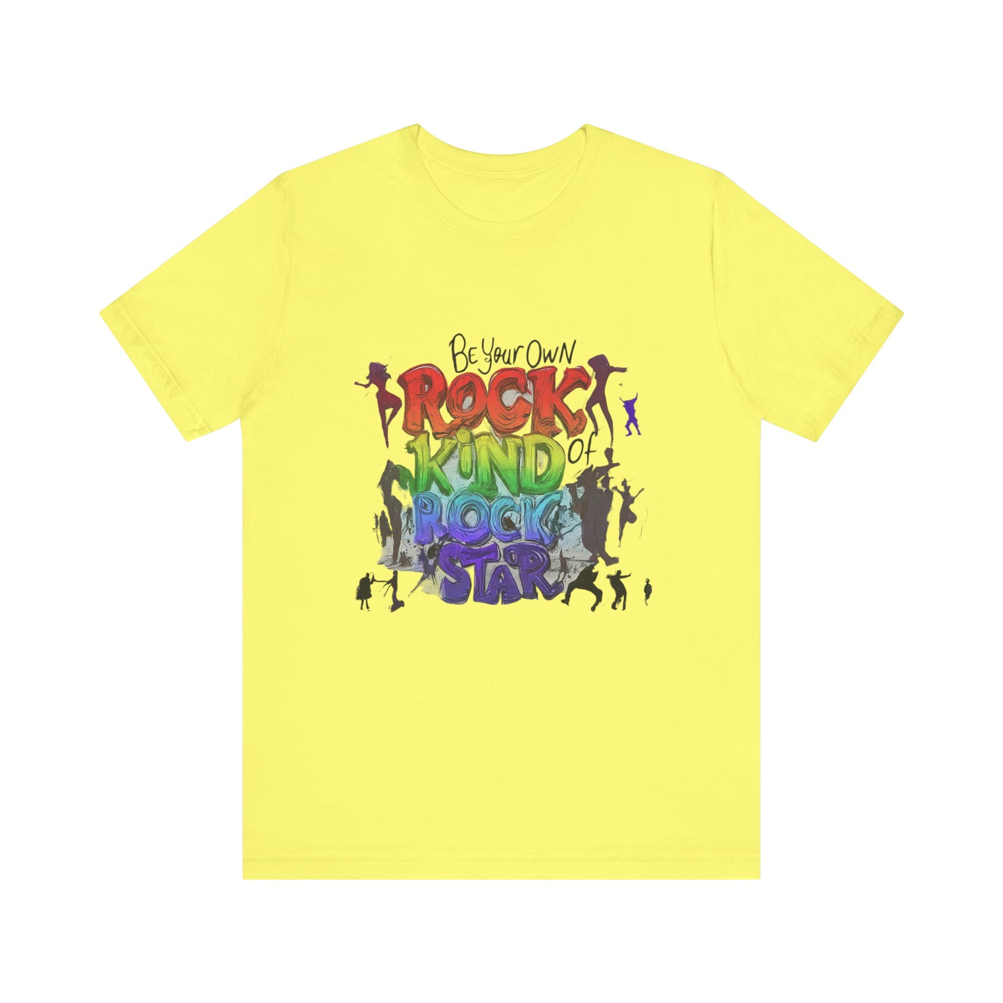 Camiseta unisex Jersey de manga corta con estrella de rock