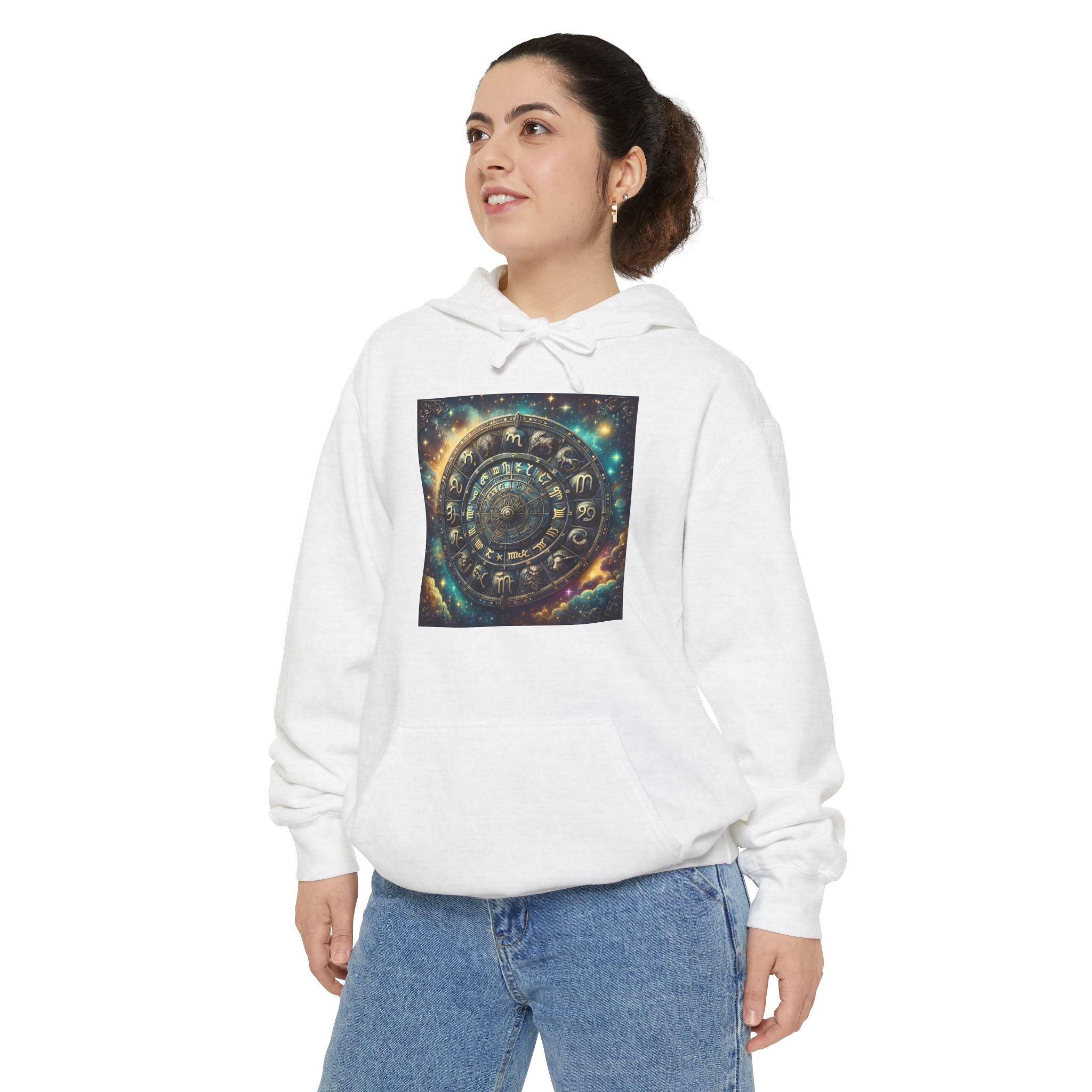 Zodiac Wheel Hoodie - Astrology Enthusiasts
