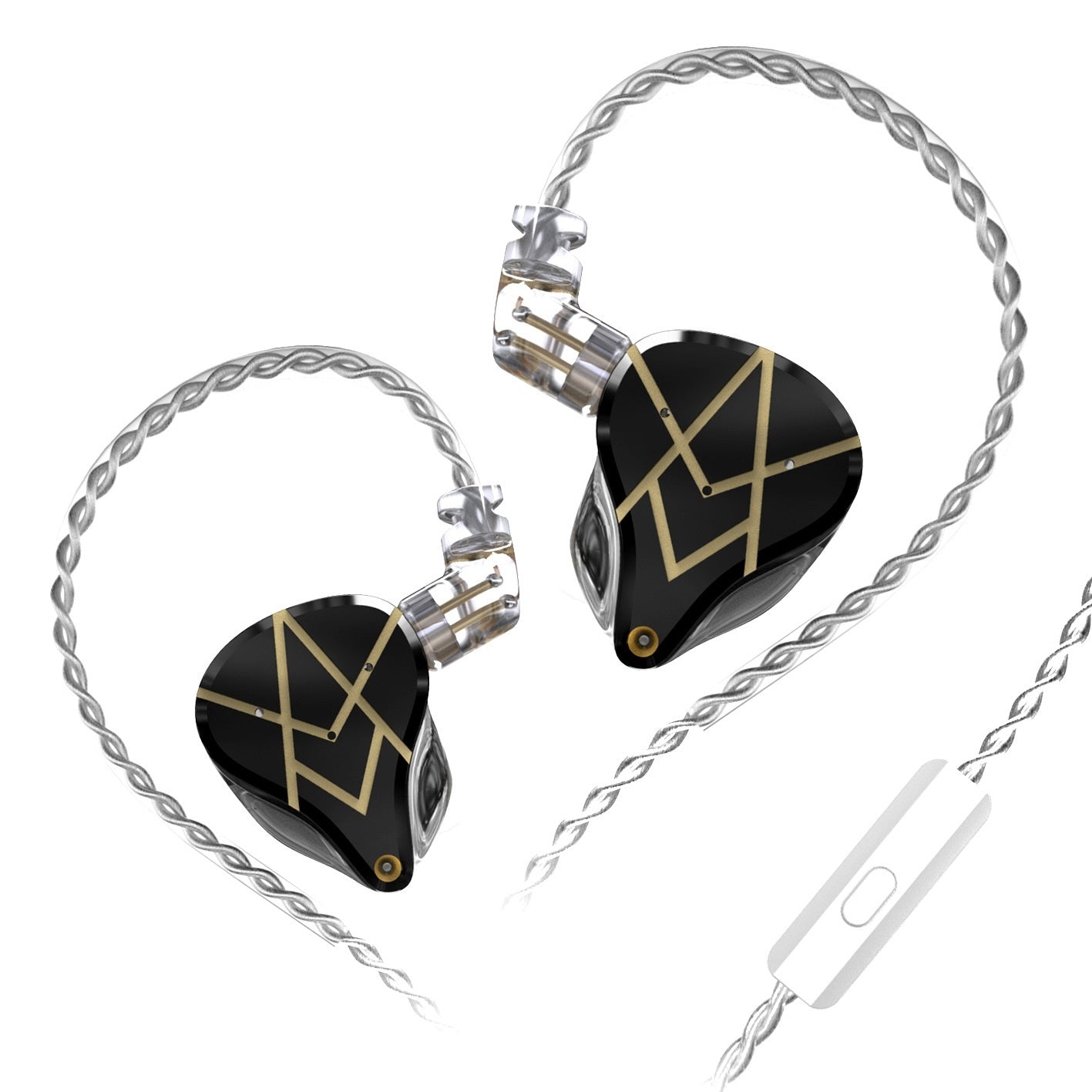 In-ear Headphones Monitor-level Noise Reduction Headset With Microphone Drive-by-wire