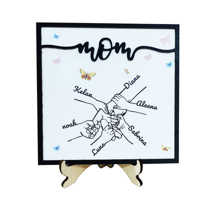 Mother's Day Souvenir Gift Wooden Frame Ornament