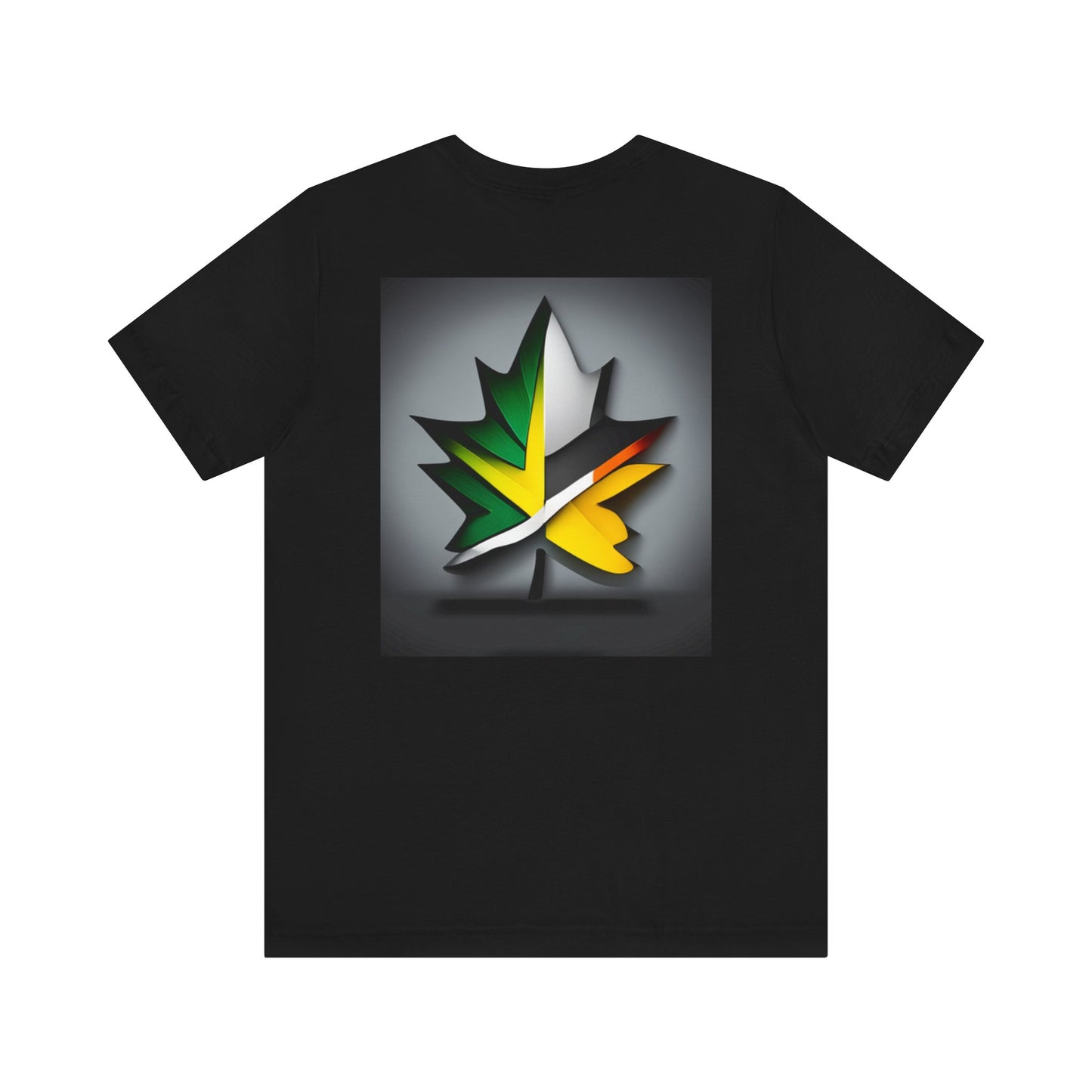 Camiseta de manga corta unisex Jersey para jamaicanos-canadienses