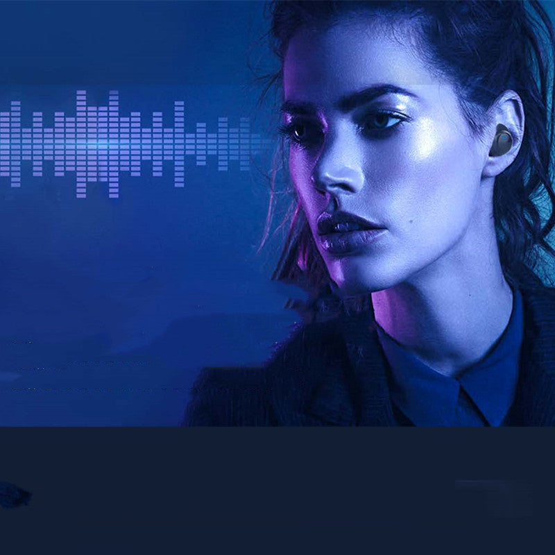 Mini auriculares Bluetooth inalámbricos deportivos con cancelación de ruido