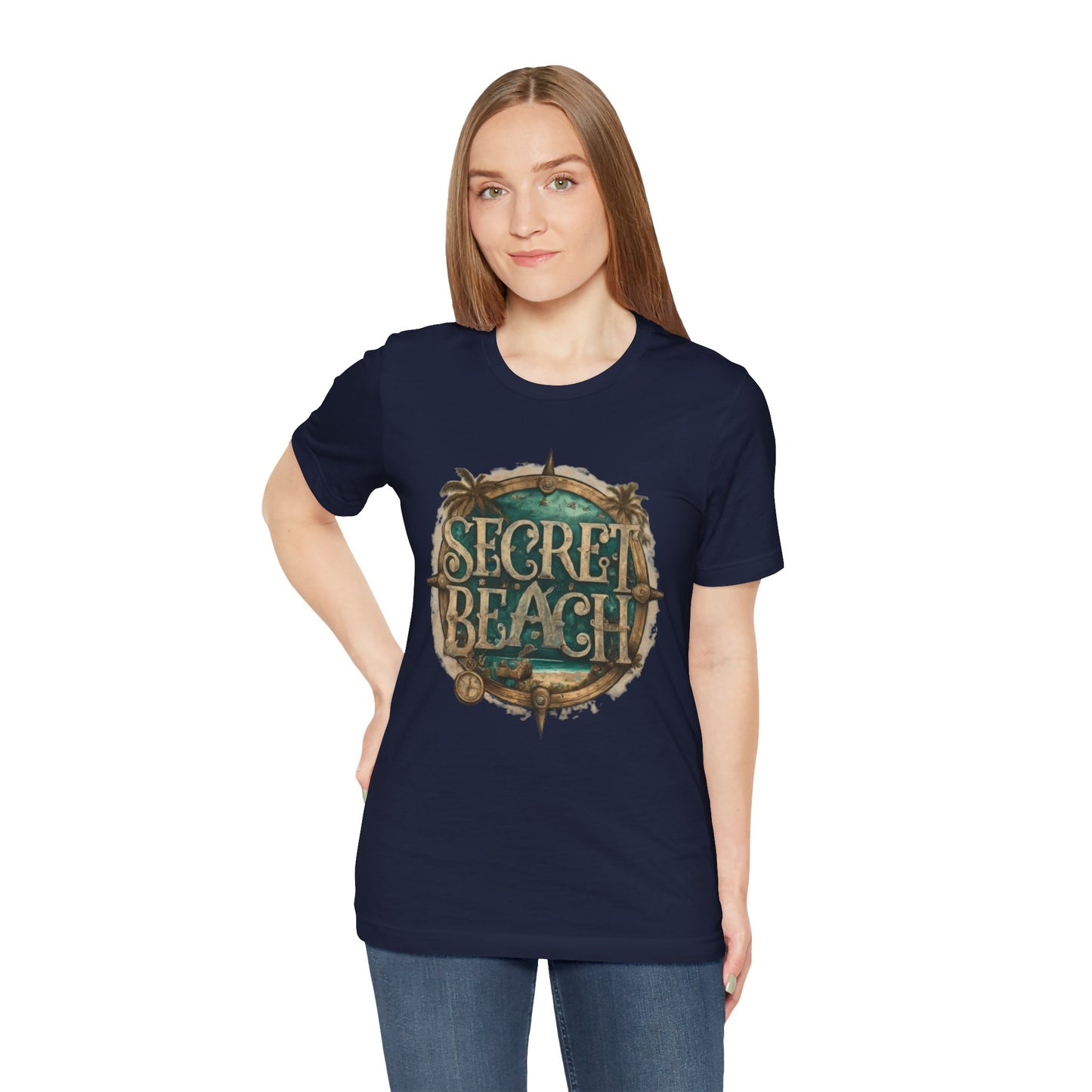 secret beach Unisex Jersey Short Sleeve Tee