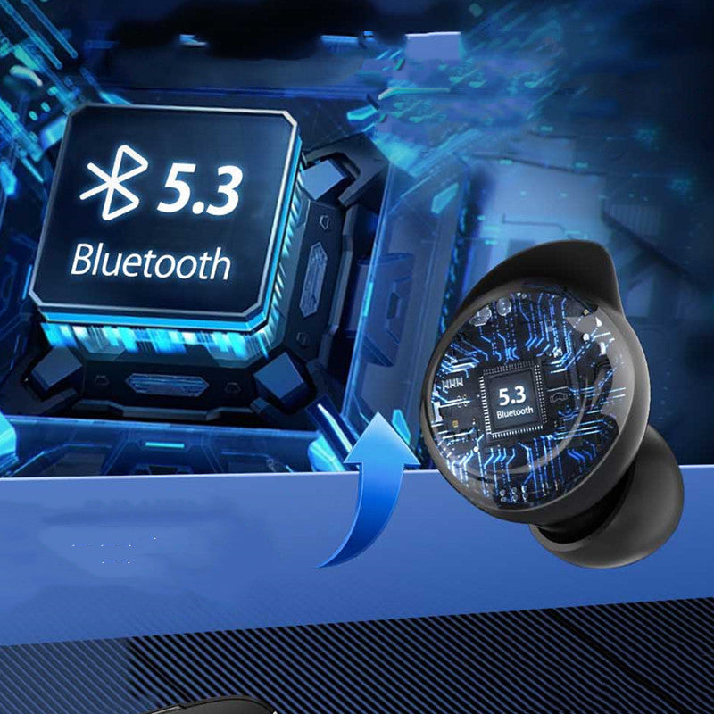 Mini auriculares Bluetooth inalámbricos deportivos con cancelación de ruido