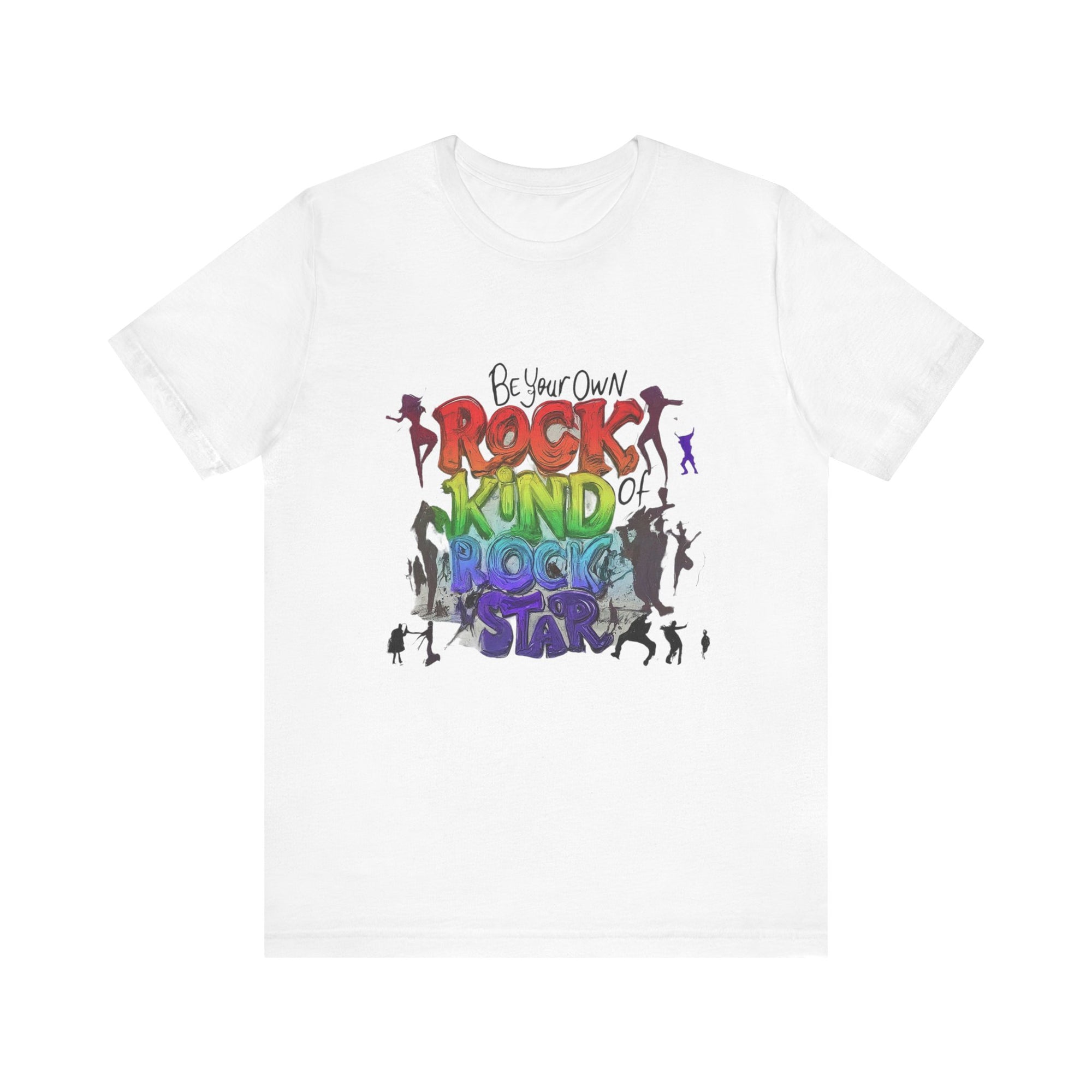 Camiseta unisex Jersey de manga corta con estrella de rock