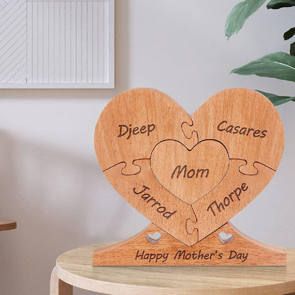 Mother's Day Holiday Gift Wooden Crafts Ornaments