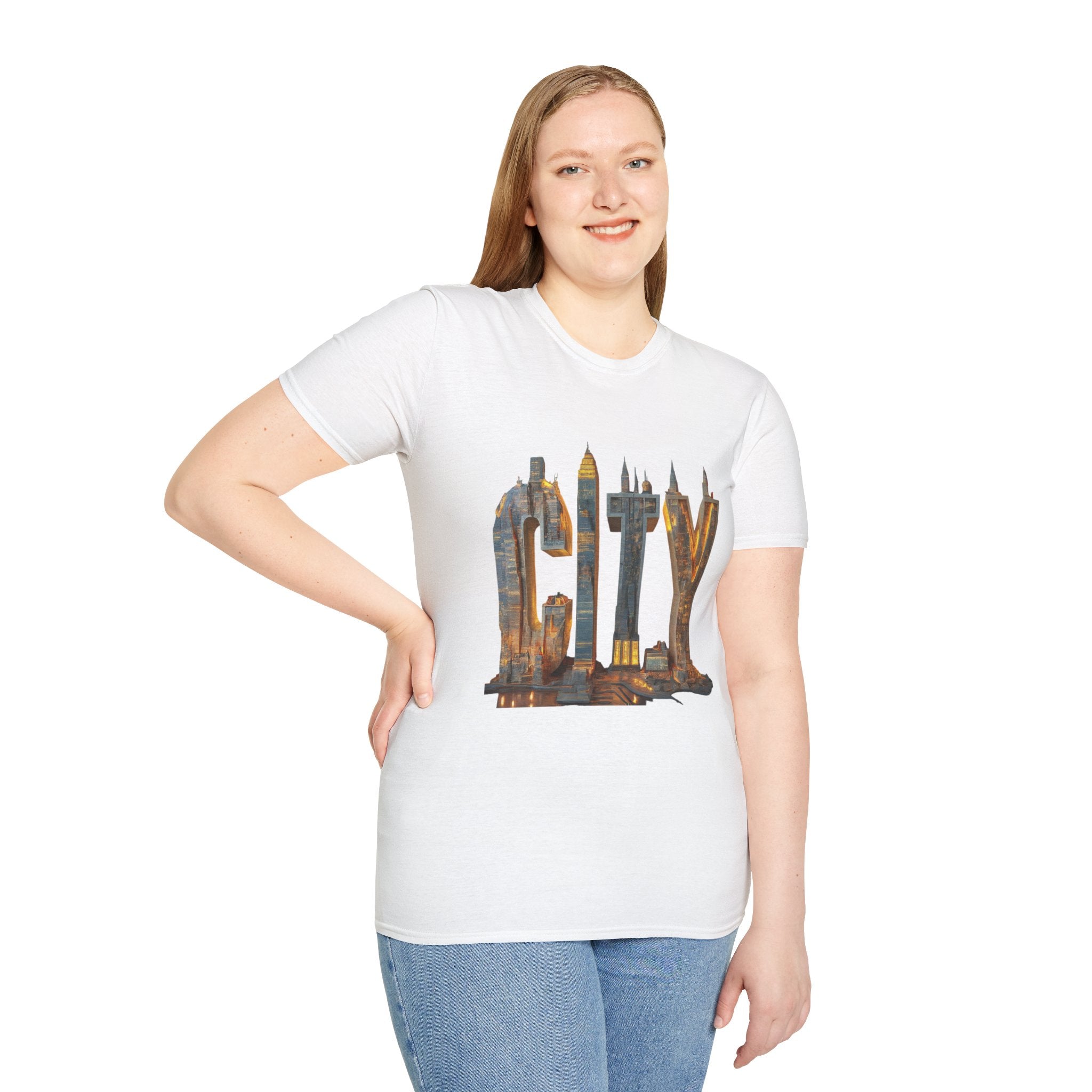 Unisex city t shirt  Softstyle tee