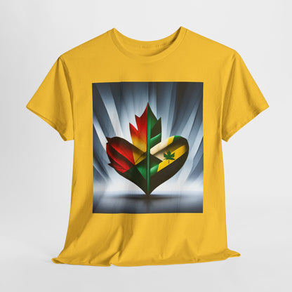 ¡Representa tu herencia con comodidad! 🇯🇲 Camiseta unisex de algodón pesado