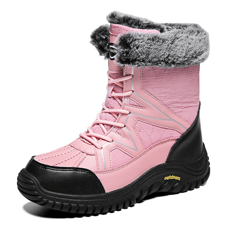 Thickened Outdoor Winter Waterproof Cotton Shoes