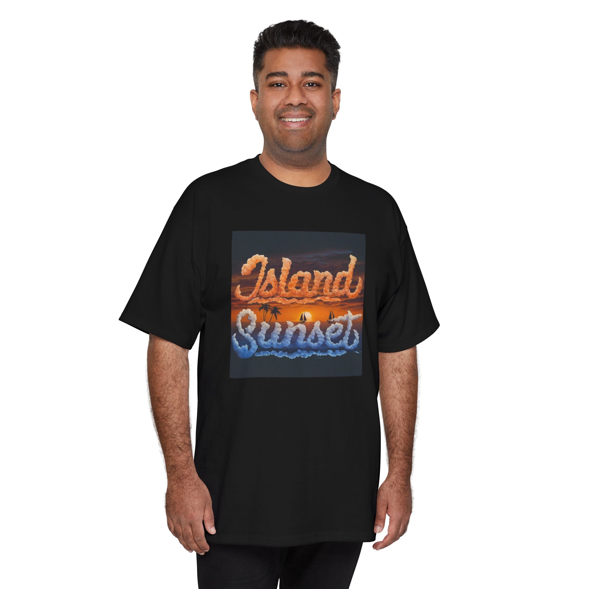 Island sunset Camiseta alta unisex Ultra Cotton®