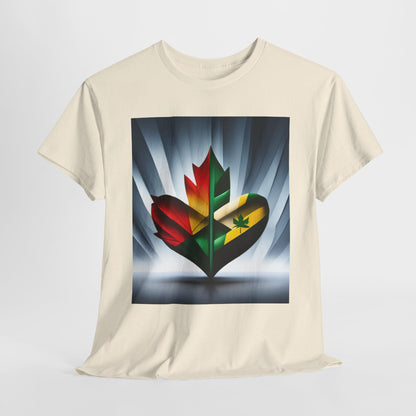 ¡Representa tu herencia con comodidad! 🇯🇲 Camiseta unisex de algodón pesado