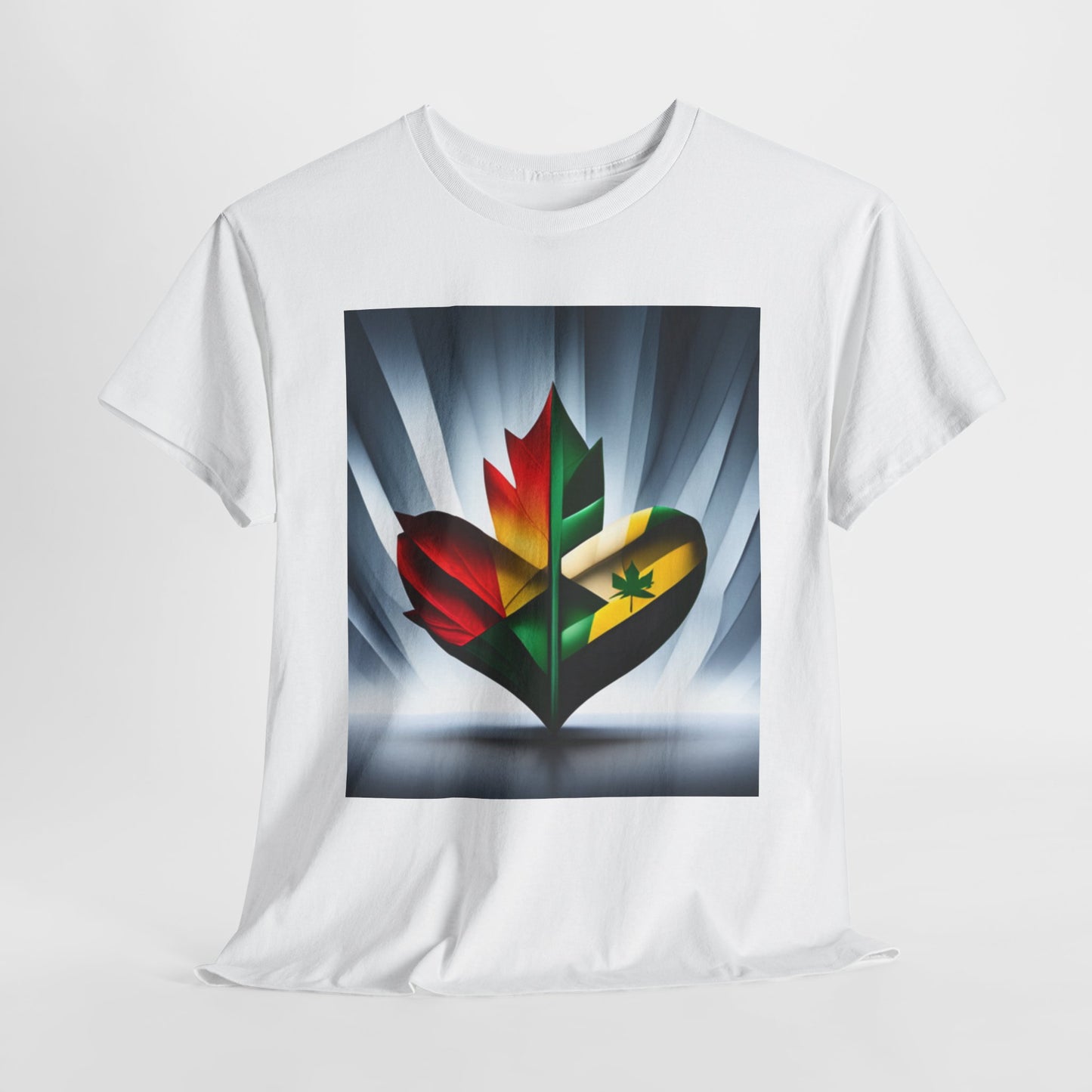 ¡Representa tu herencia con comodidad! 🇯🇲 Camiseta unisex de algodón pesado