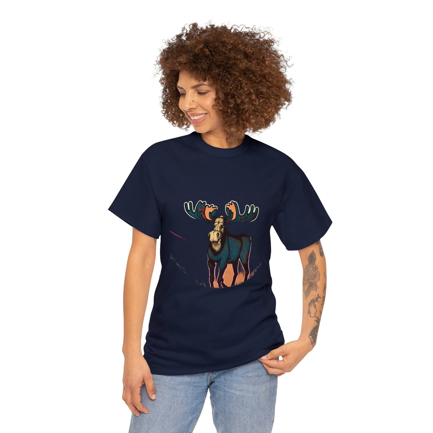 Camiseta unisex de algodón pesado