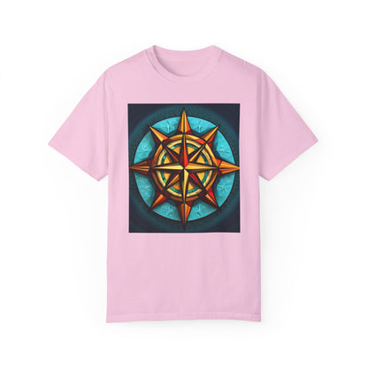 Calypso Compass Unisex Garment-Dyed T-shirt