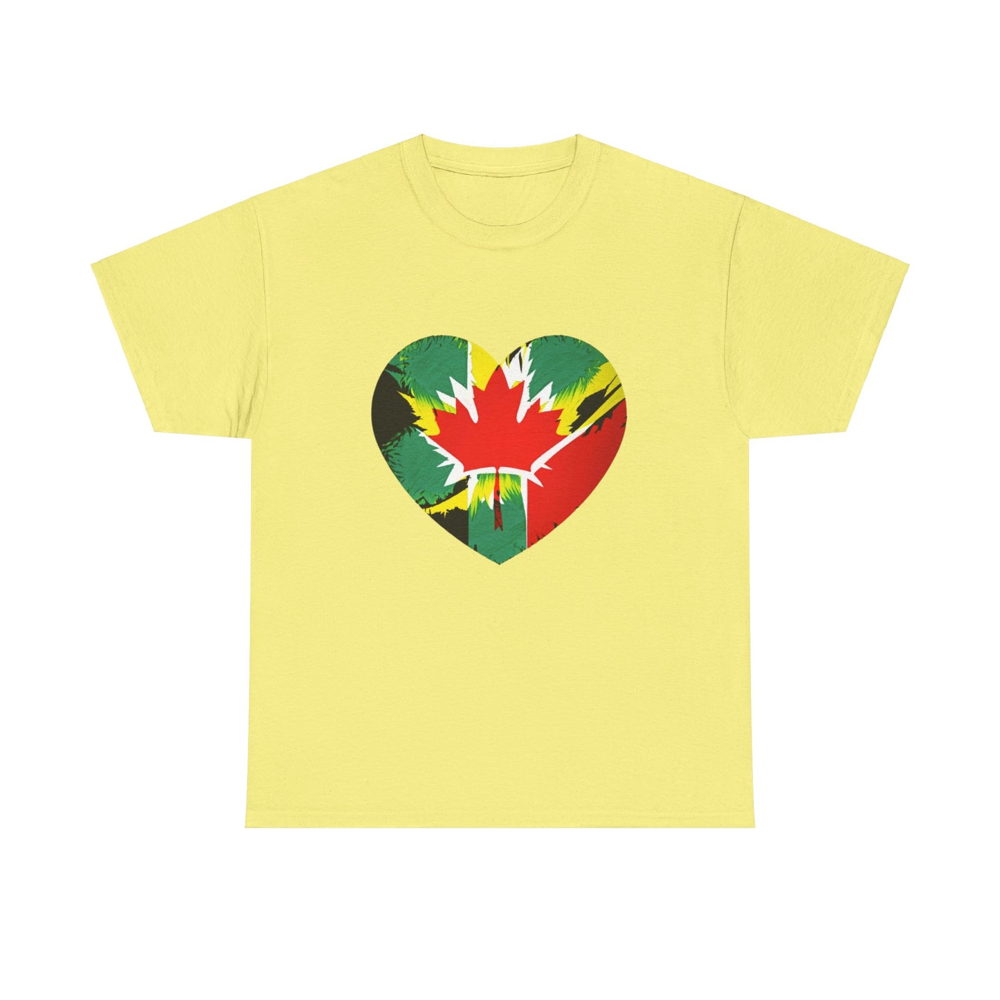 Jamaican-Canadian pride: Unisex Heavy Cotton Tee