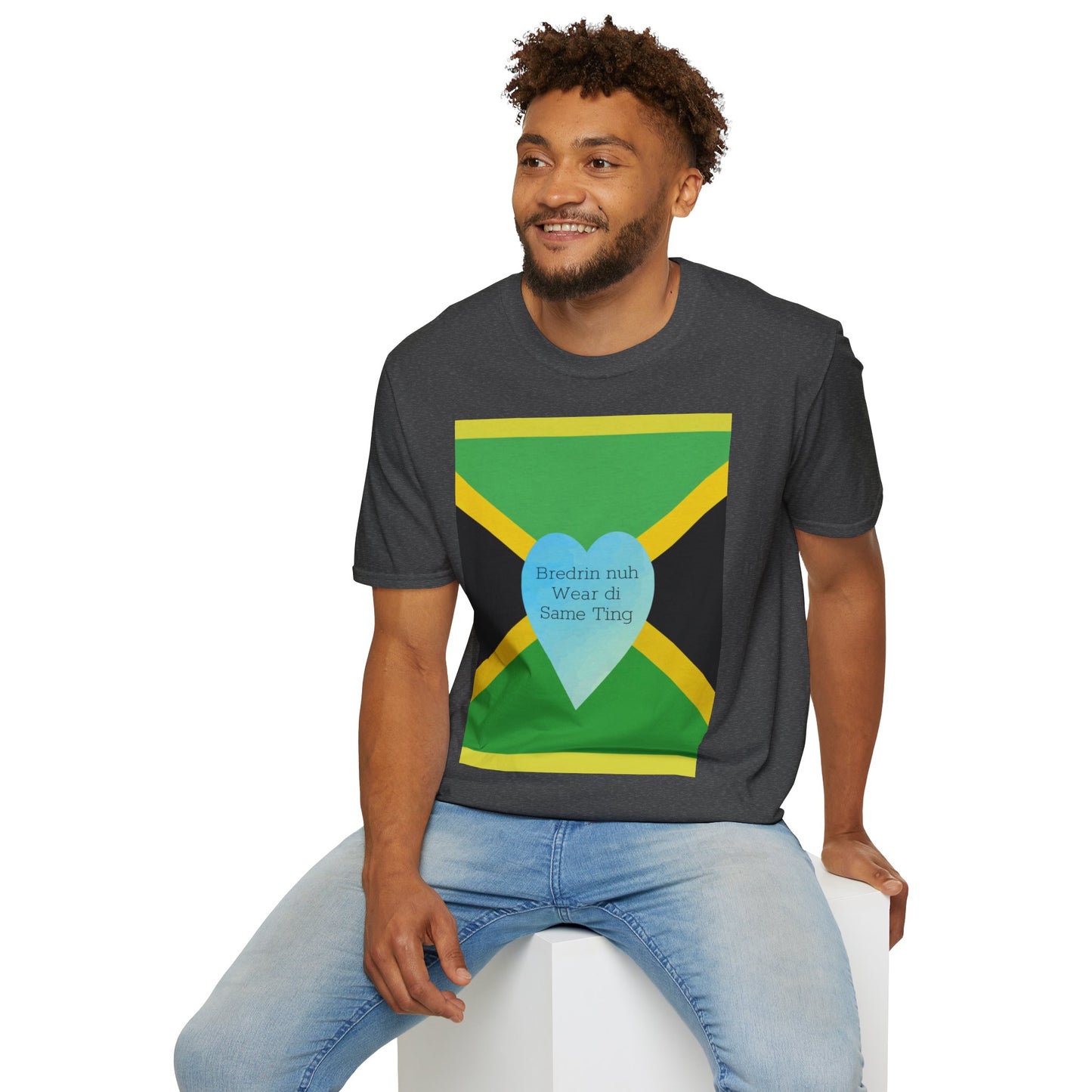 Bredrin nuh Wear di Same Ting Unisex Softstyle T-Shirt