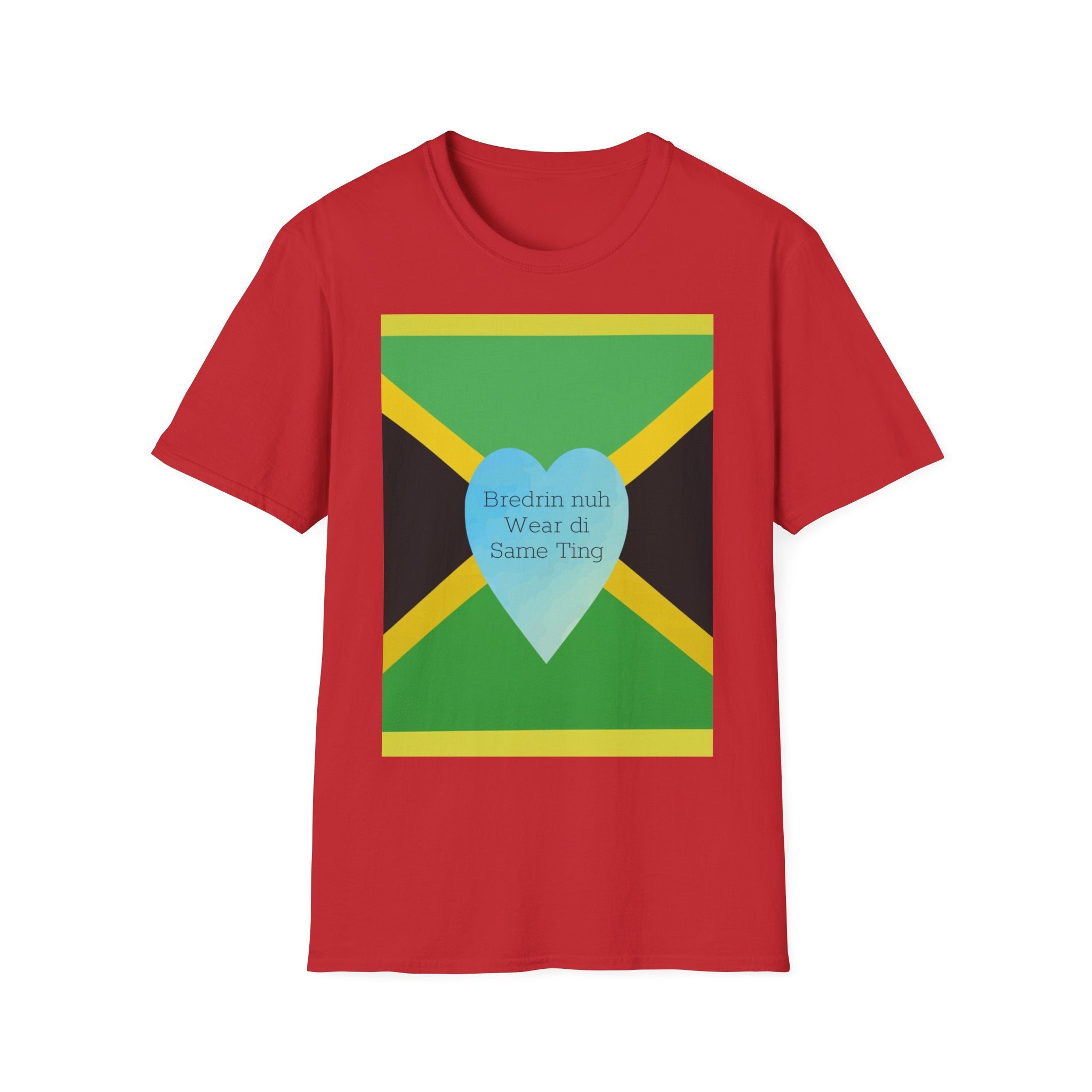 Bredrin nuh Wear di Same Ting Camiseta unisex de estilo suave