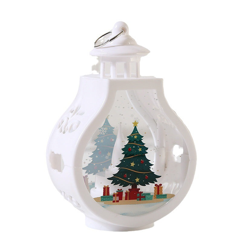 Christmas Candle Lamp Romantic Ornaments