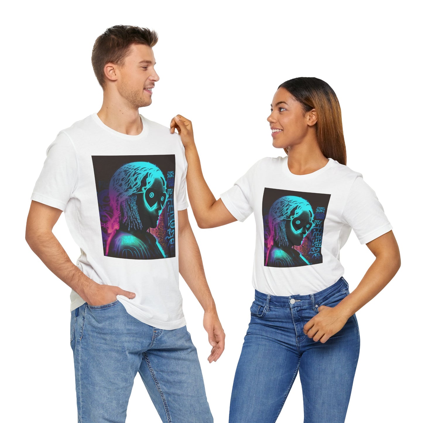 Unisex Jersey Glow-in-the-Dark Short Sleeve Tee