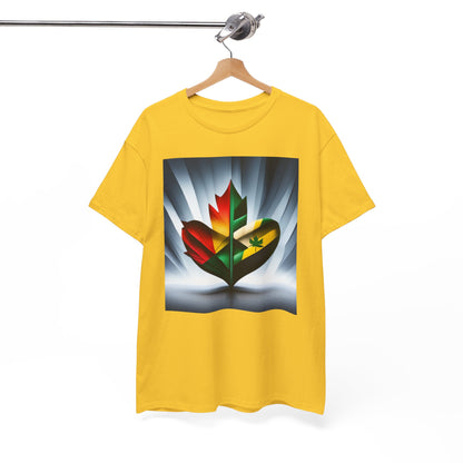 ¡Representa tu herencia con comodidad! 🇯🇲 Camiseta unisex de algodón pesado