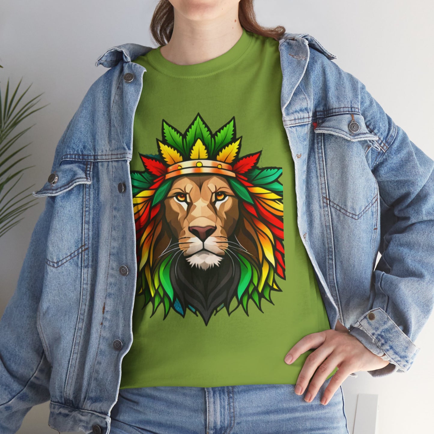 Camiseta Reggae Unisex de algodón pesado 