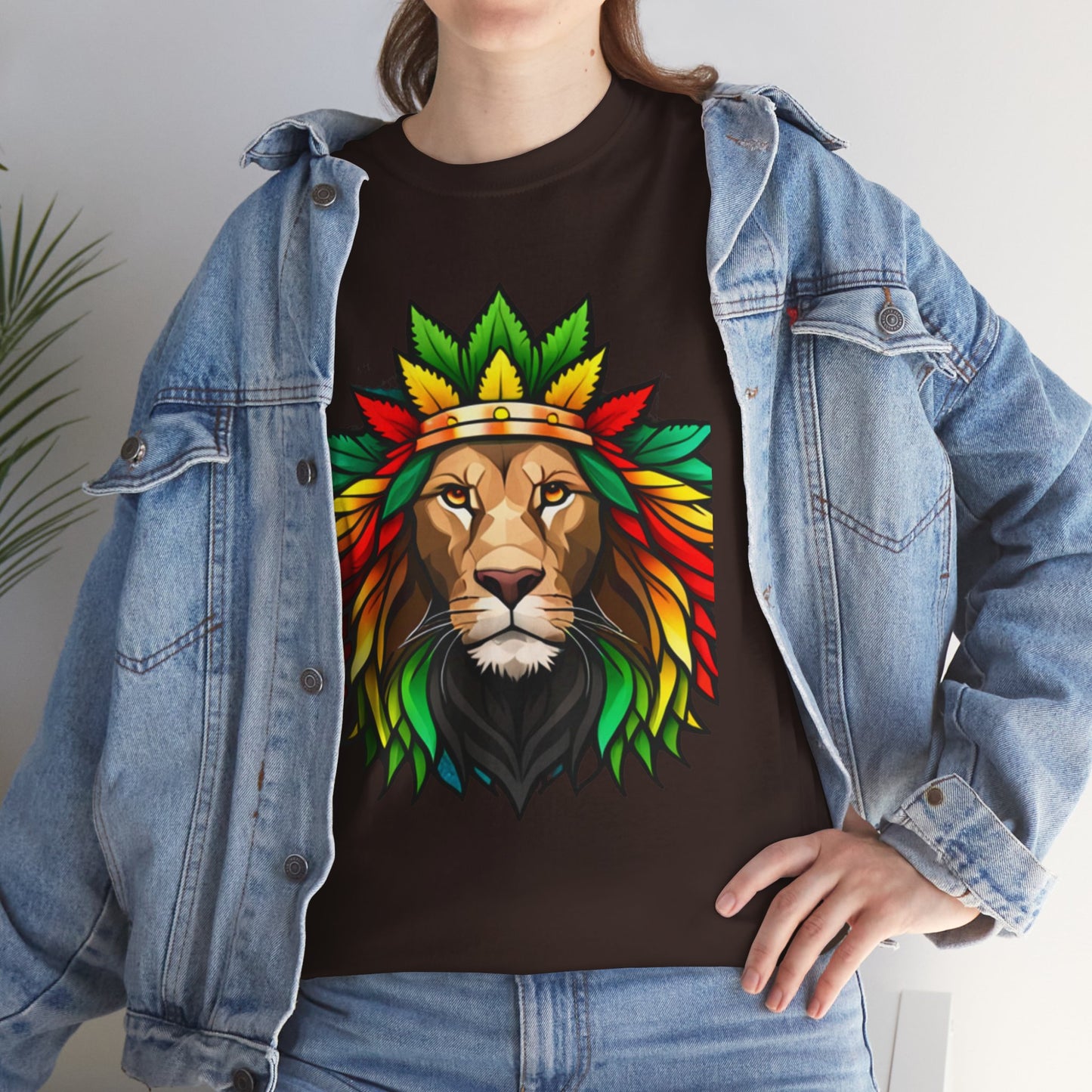 Camiseta Reggae Unisex de algodón pesado 