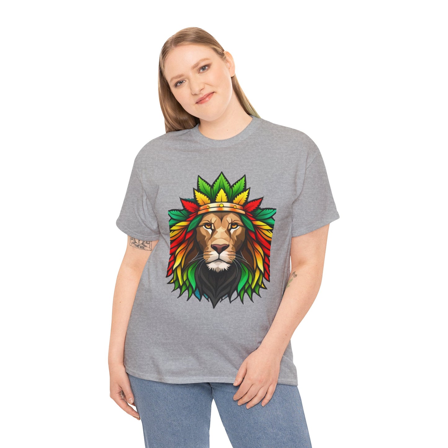 Camiseta Reggae Unisex de algodón pesado 