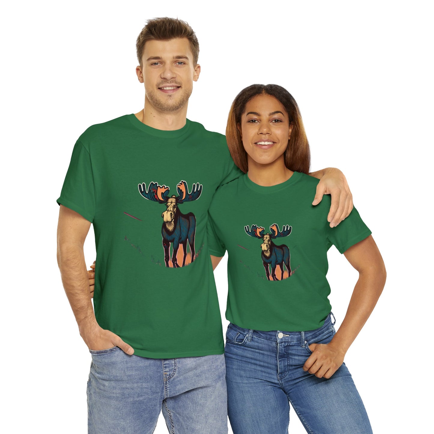 Camiseta unisex de algodón pesado