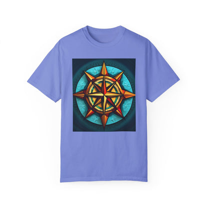 Calypso Compass Unisex Garment-Dyed T-shirt