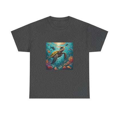 Camiseta con gráfico de tortuga Reef Rider