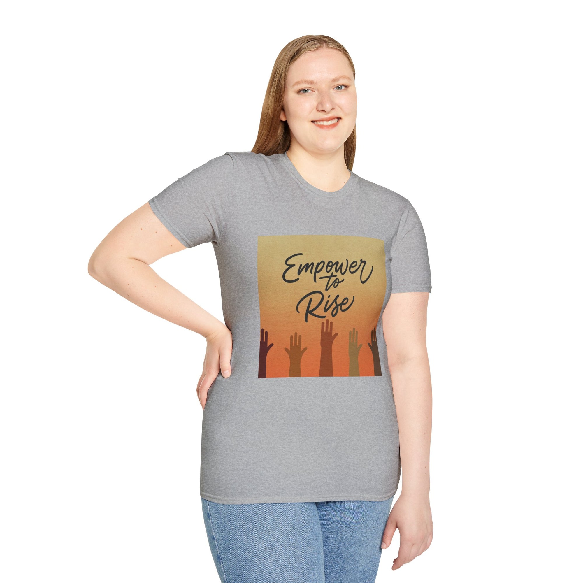 empoderar para levantarse Camiseta unisex Softstyle