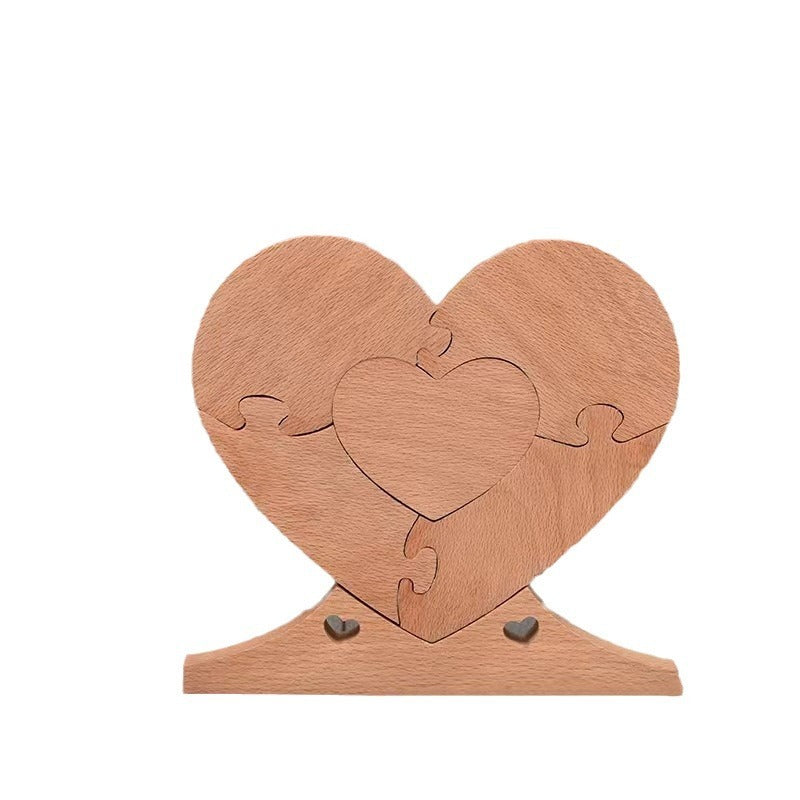 Mother's Day Holiday Gift Wooden Crafts Ornaments