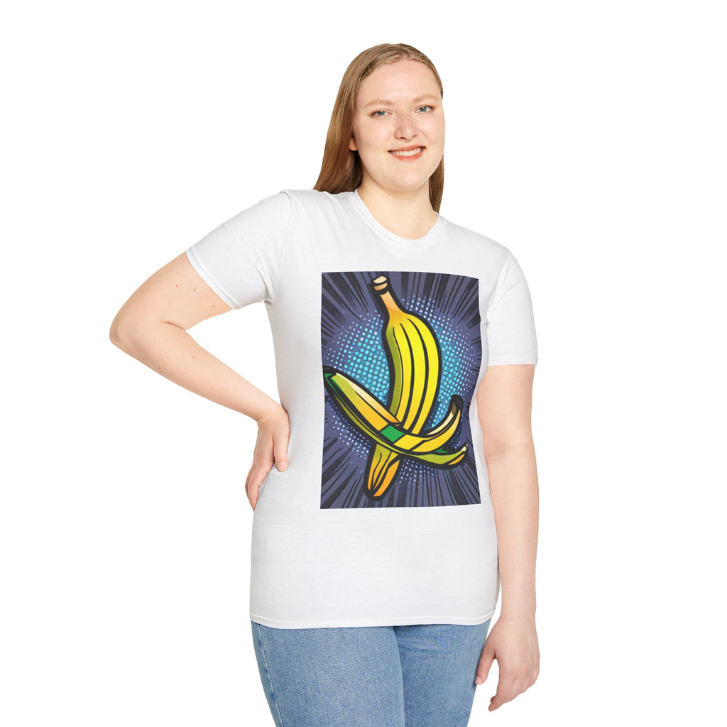 Camiseta unisex Softstyle de piel de plátano