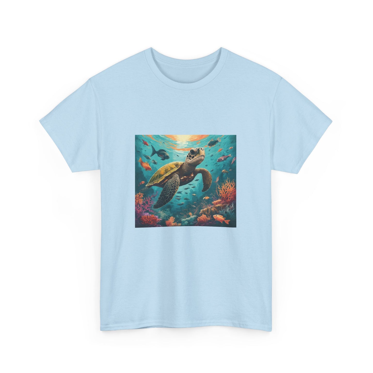 Camiseta con gráfico de tortuga Reef Rider