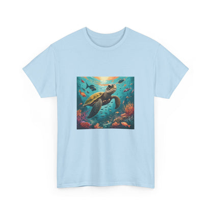 Camiseta con gráfico de tortuga Reef Rider